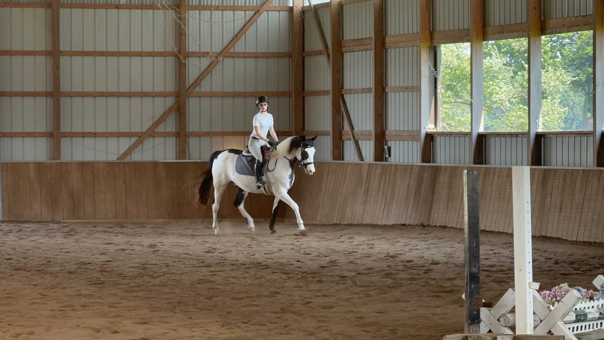 Watching my girl ride is one of my happy places. 🥰🥰🥰 Mary Pat Colbert
